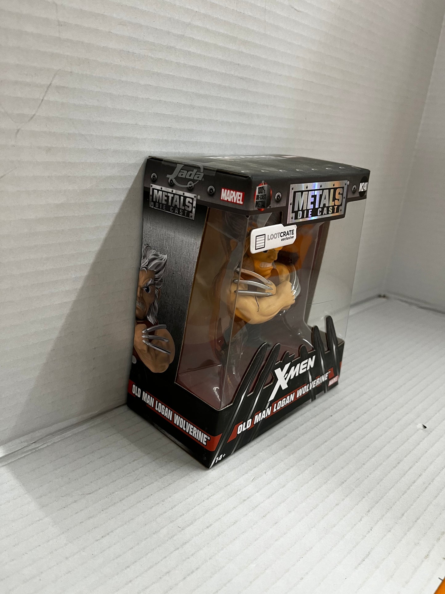 Metals Die Cast Old Man Logan Wolverine X-men NEW Loot Crate Jada Metals