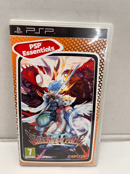 Breath of Fire III for Sony PSP CIB Tested Working
