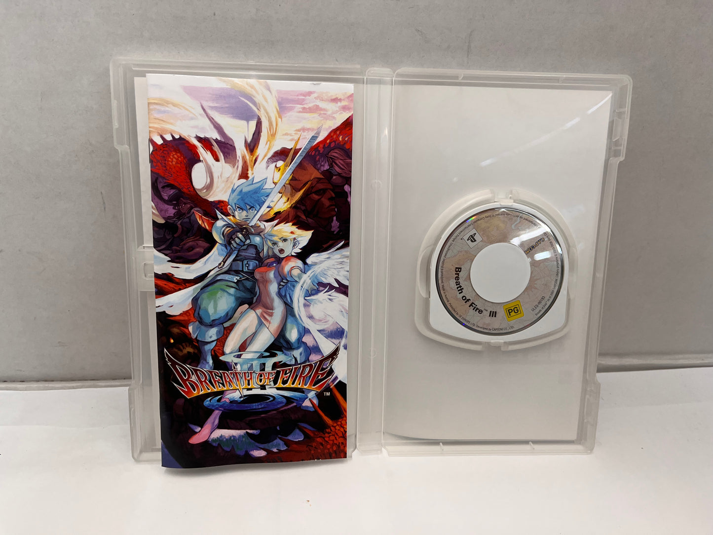 Breath of Fire III for Sony PSP CIB Tested Working