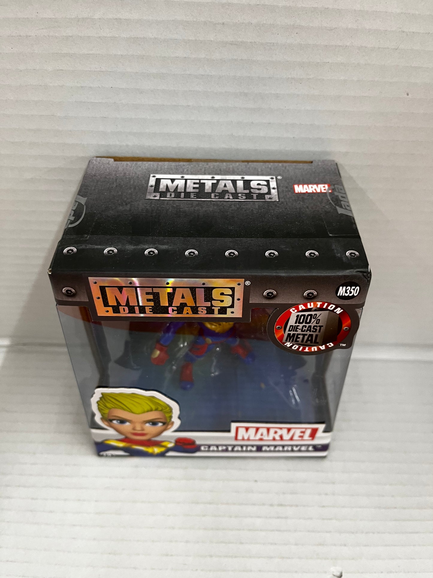 Captain Marvel Metalfigs Die Cast M350 Figure Metal Jada Toys 4" New
