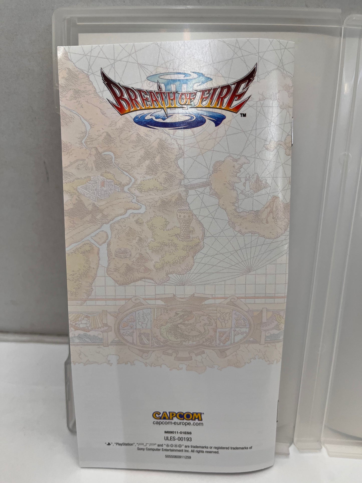 Breath of Fire III for Sony PSP CIB Tested Working