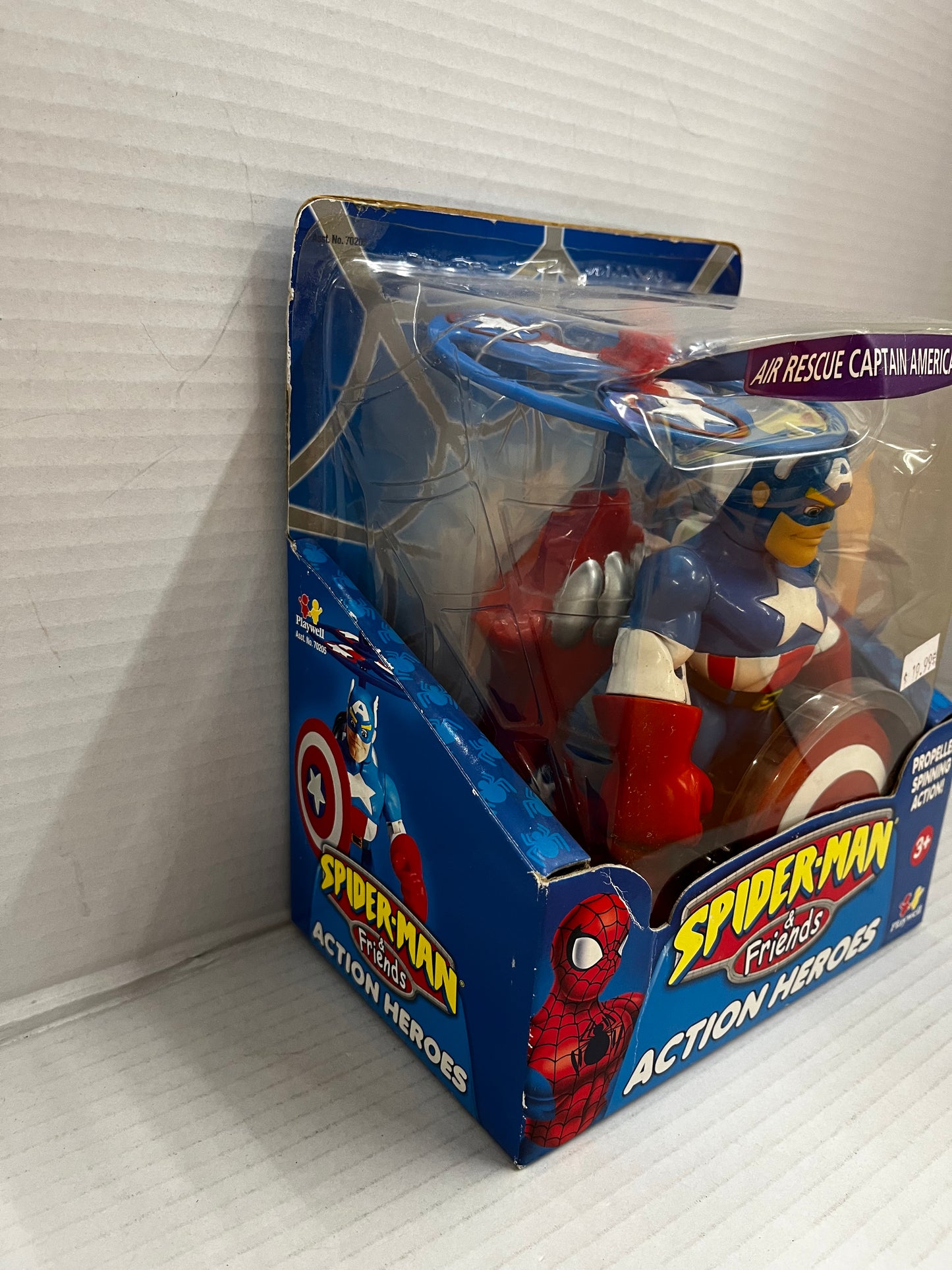 Spider-Man & Friends Action Heroes Air Rescue Captain America Playwell