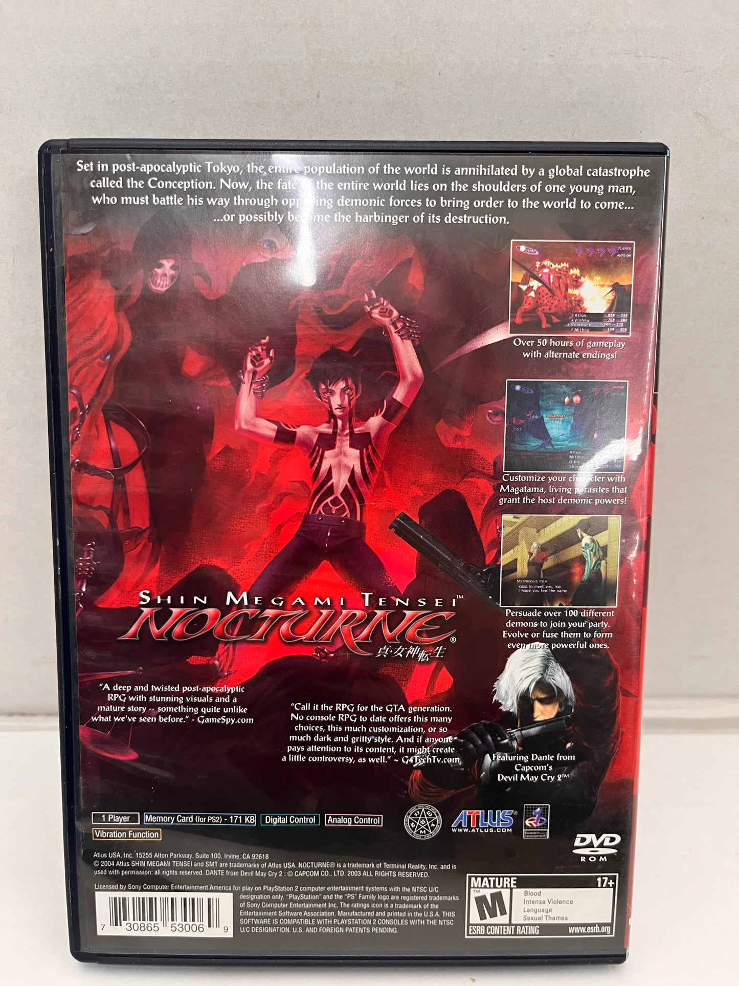Shin Megami Tensei: Nocturne (Sony PlayStation 2, 2004)