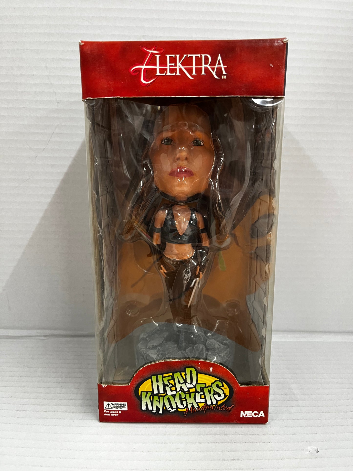 ELEKTRA Jennifer Garner MARVEL-NECA 8 INCH HEAD KNOCKERS
