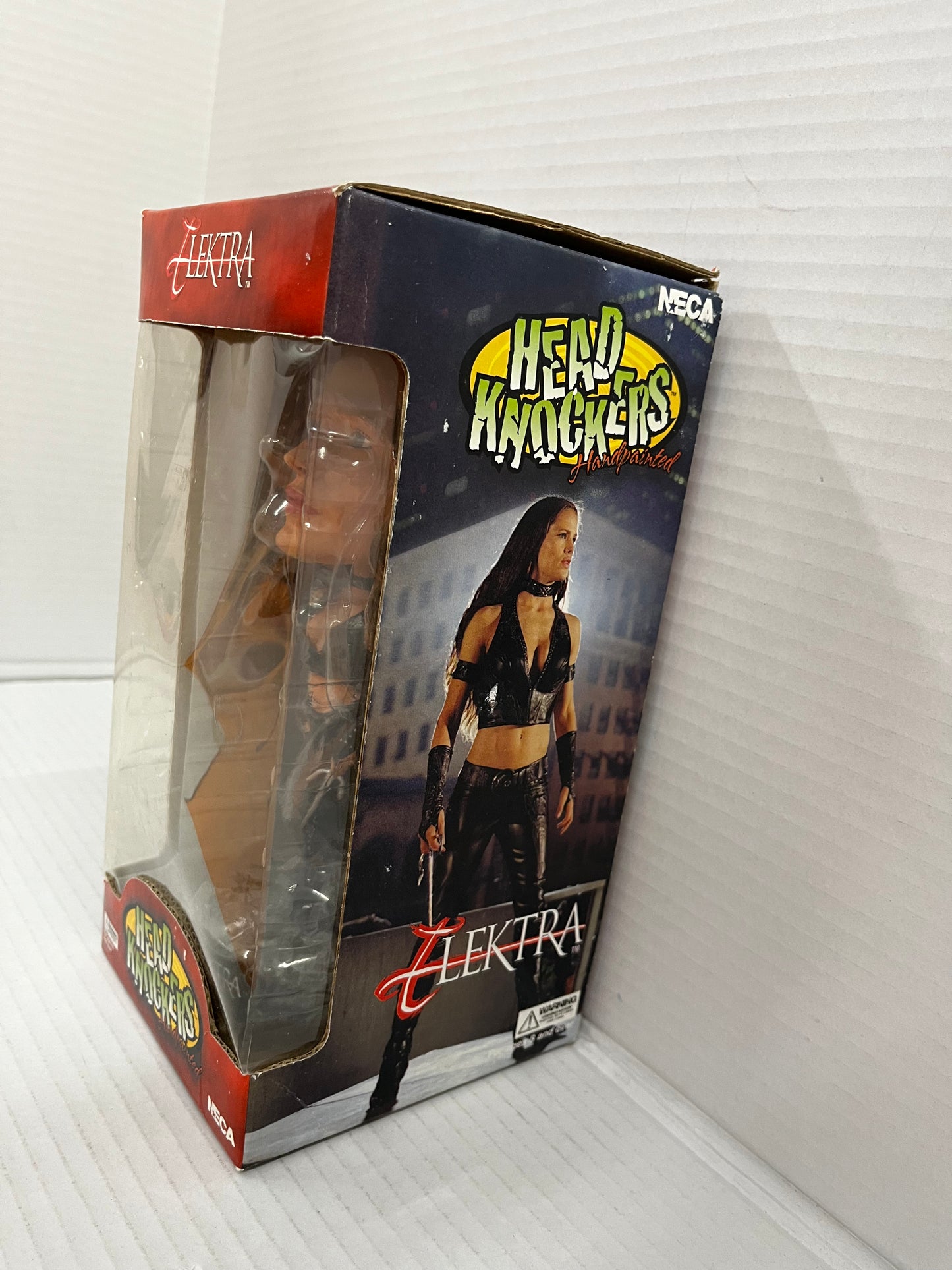 ELEKTRA Jennifer Garner MARVEL-NECA 8 INCH HEAD KNOCKERS