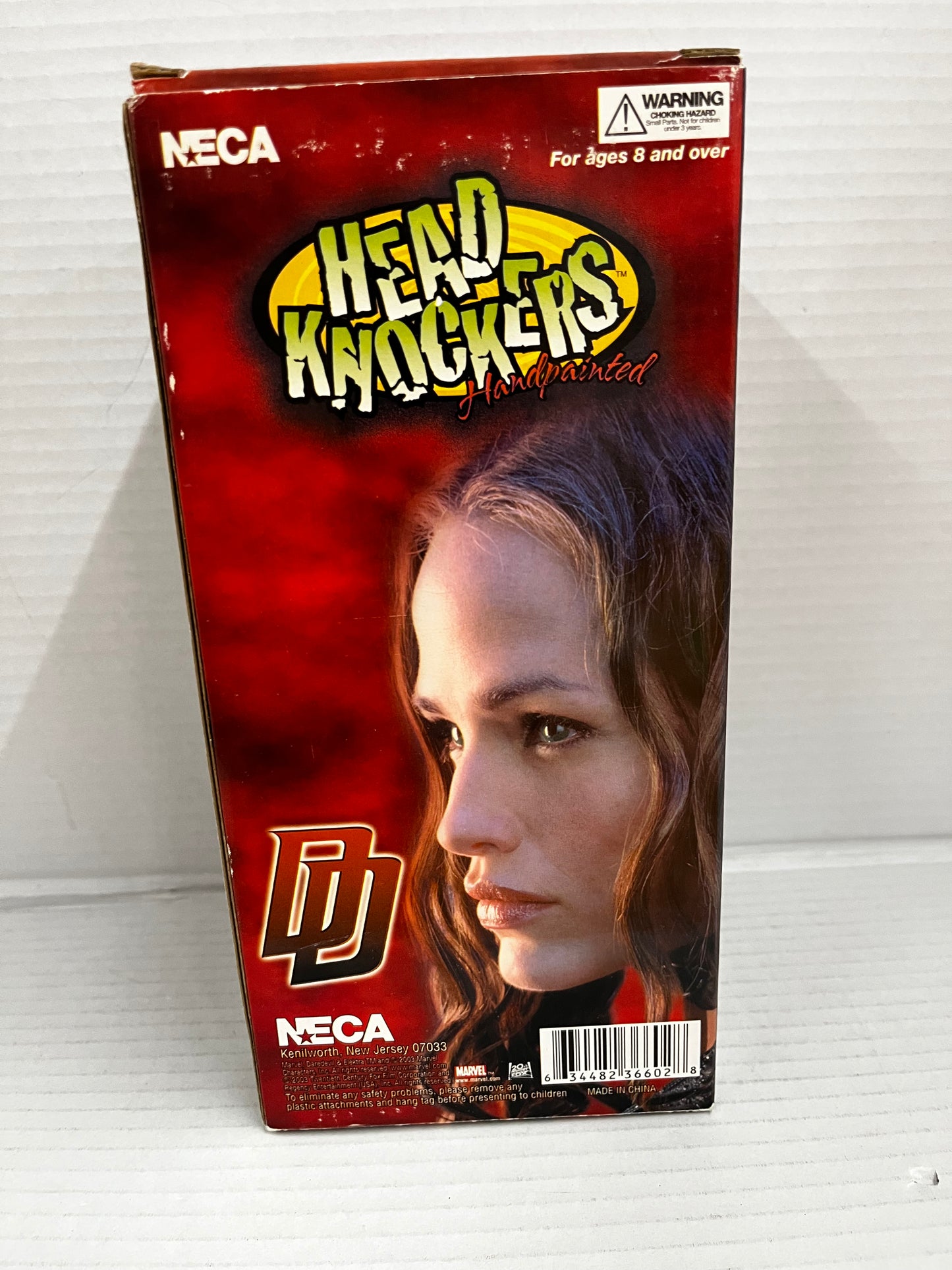 ELEKTRA Jennifer Garner MARVEL-NECA 8 INCH HEAD KNOCKERS