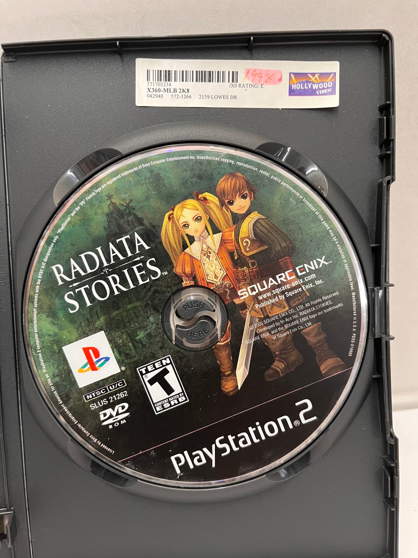 Radiata Stories for PS2 NO MANUAL