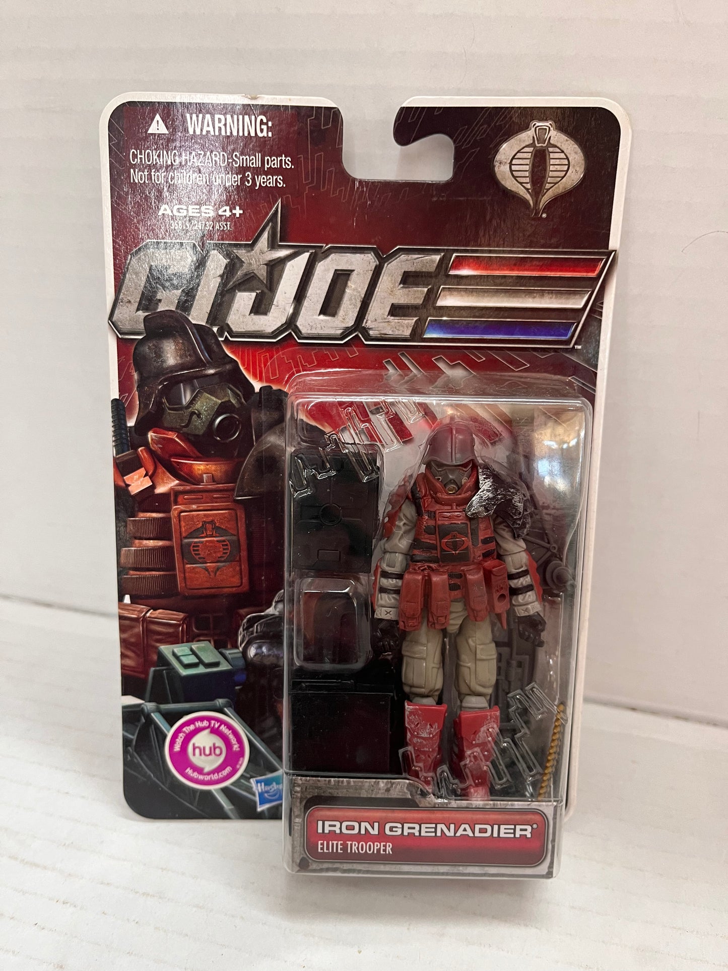 2011 Hasbro G.I. Joe Cobra Iron Grenadier v8 Pursuit of Cobra 30th Anniversary