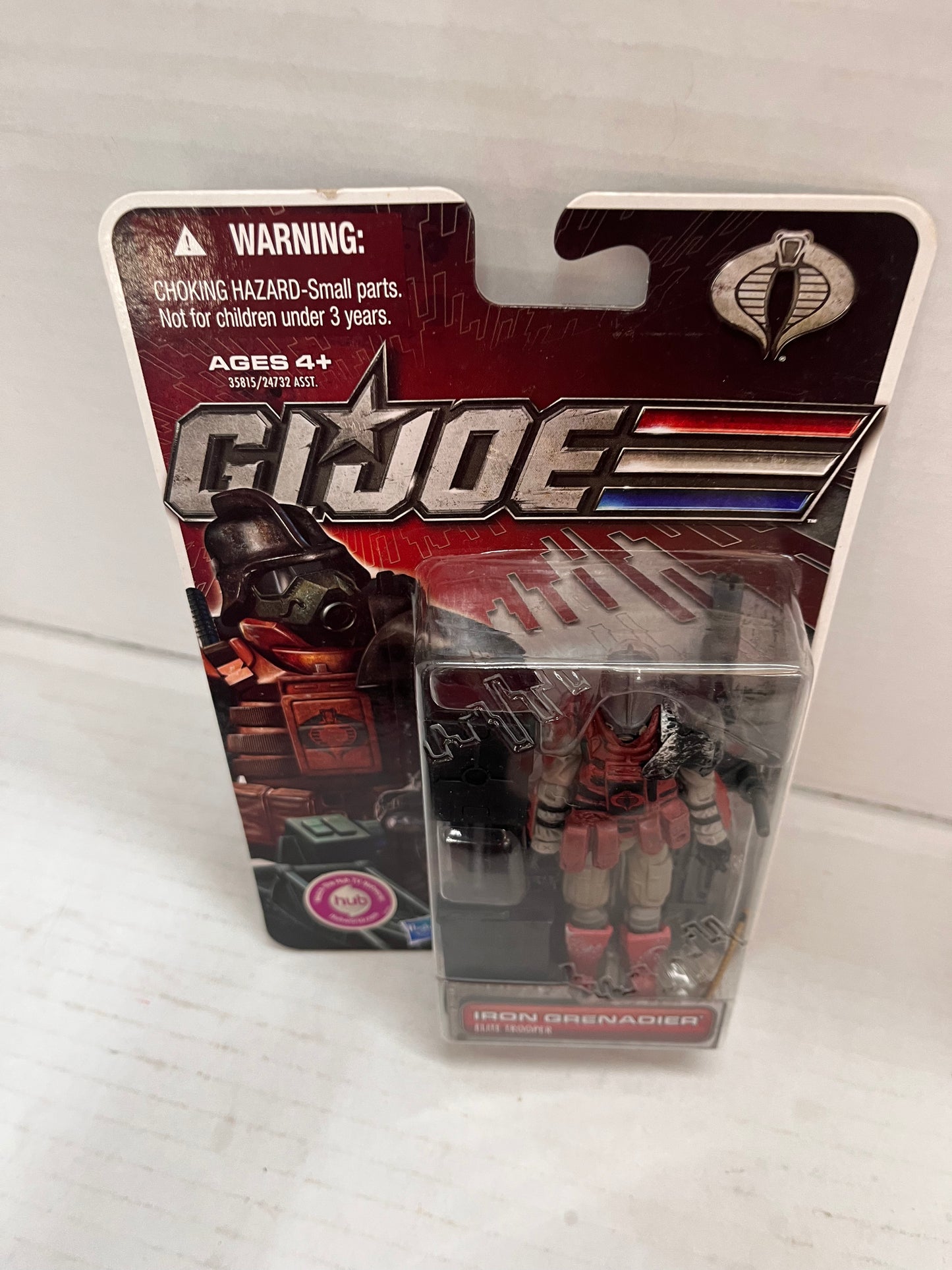 2011 Hasbro G.I. Joe Cobra Iron Grenadier v8 Pursuit of Cobra 30th Anniversary