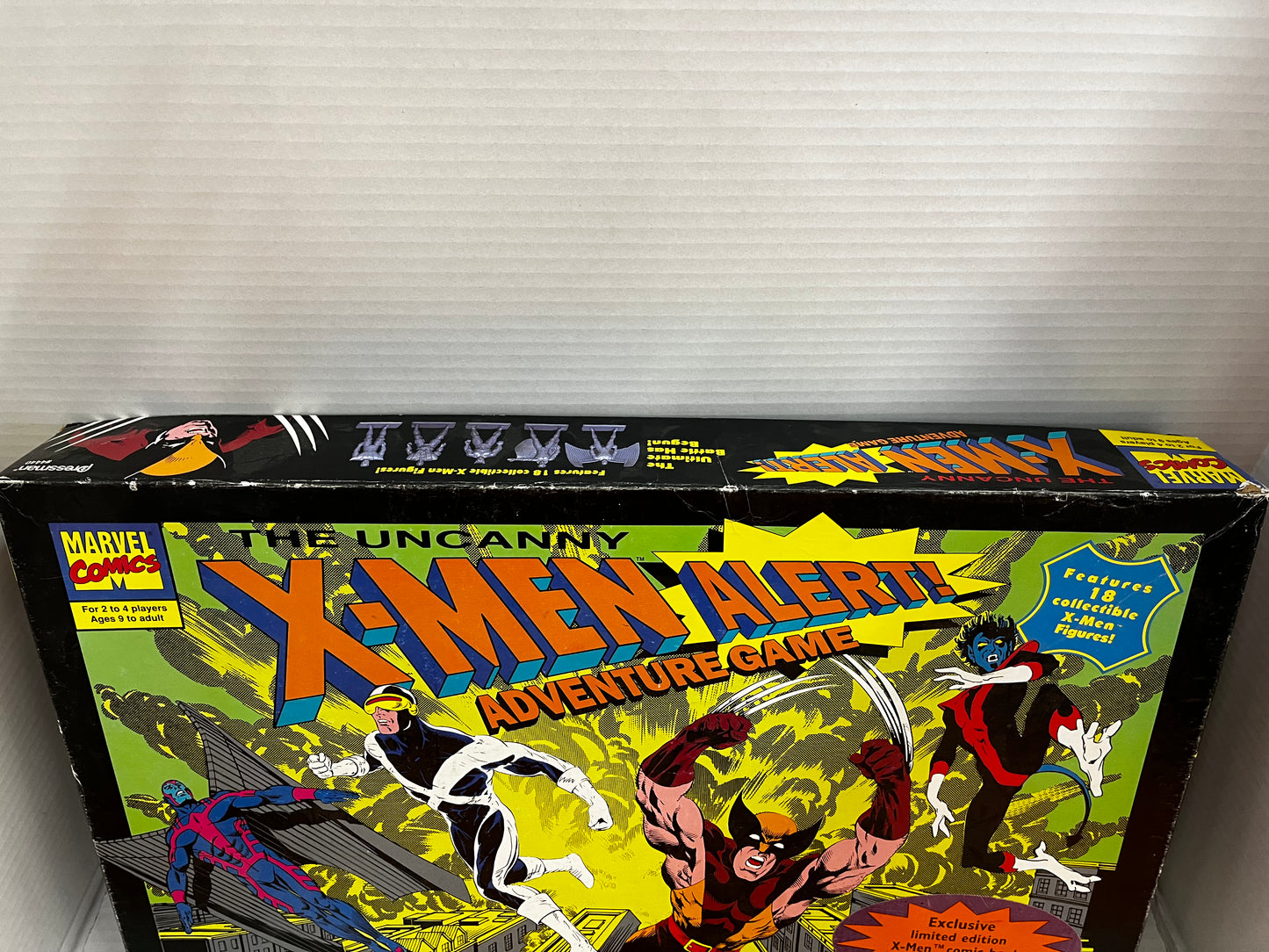 Uncanny X-Men Alert Adventure Game 1992 Pressman Board Game RARE Complete 4440