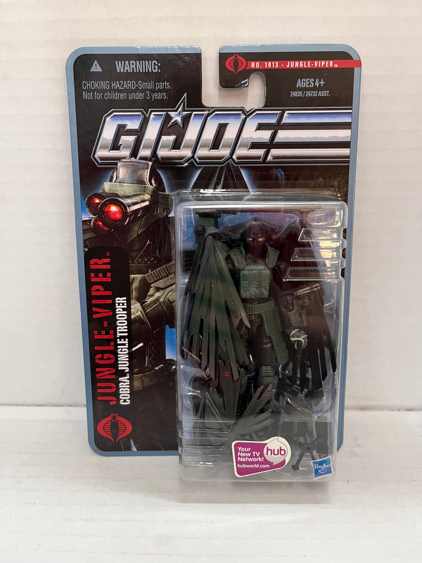 MOSC GI Joe POC 2010 Pursuit of Cobra Assault Jungle Viper 3.75 action figure