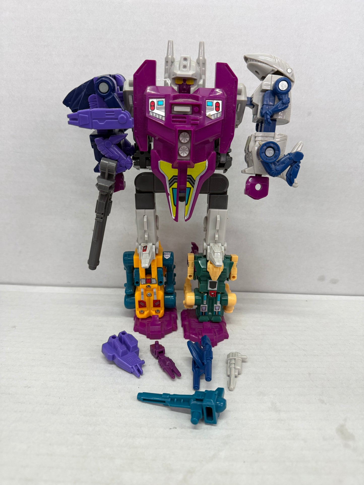 Hasbro Transformers G1 Abominus Combiner Terrorcons Near Complete!