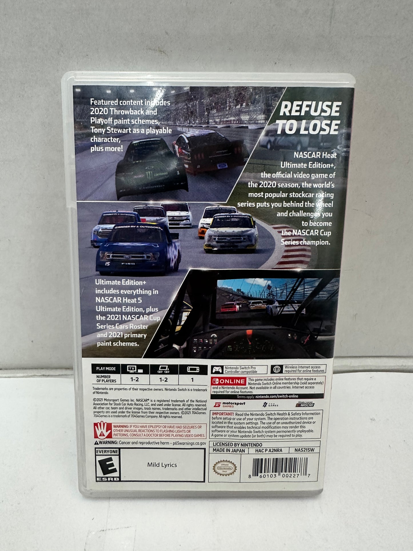 NASCAR Heat Ultimate Edition for Nintendo Switch Racing Game