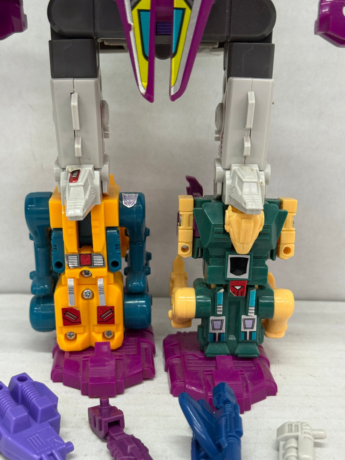 Hasbro Transformers G1 Abominus Combiner Terrorcons Near Complete!