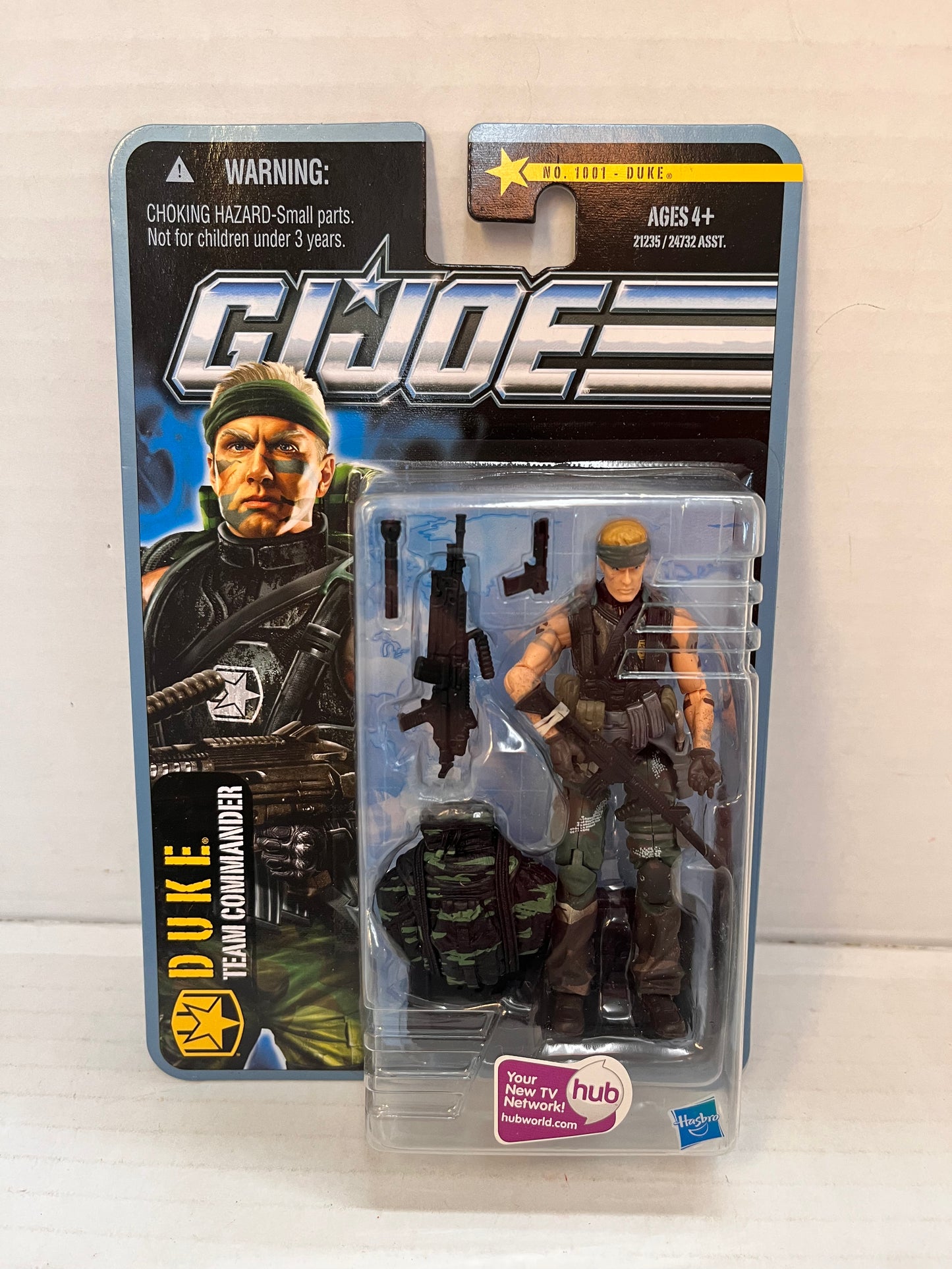 Duke Jungle Assault Team Commander G.I. JOE COBRA POC Pursuit of NEW
