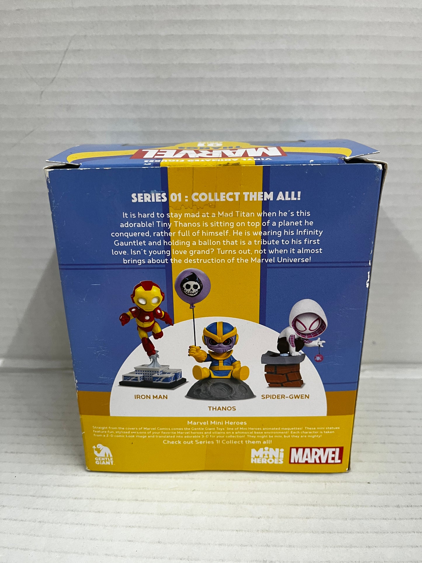 Marvel Comics Mini Heroes Thanos 4" Mini Figure by Gentle Giant