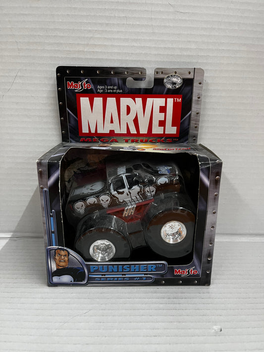 Maisto Ultimate Marvel Monsters Truck Punisher Series 1 Motorized New 2002 RARE