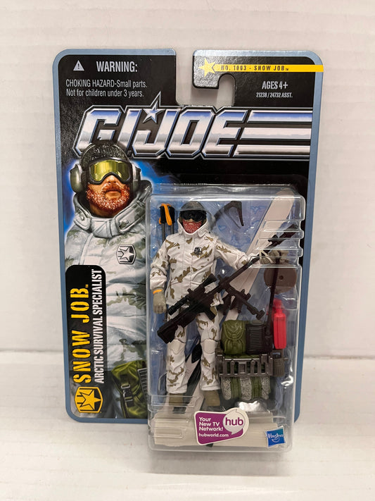 GI Joe Snow Job v7 Action Figure 3.75" Hasbro 2010