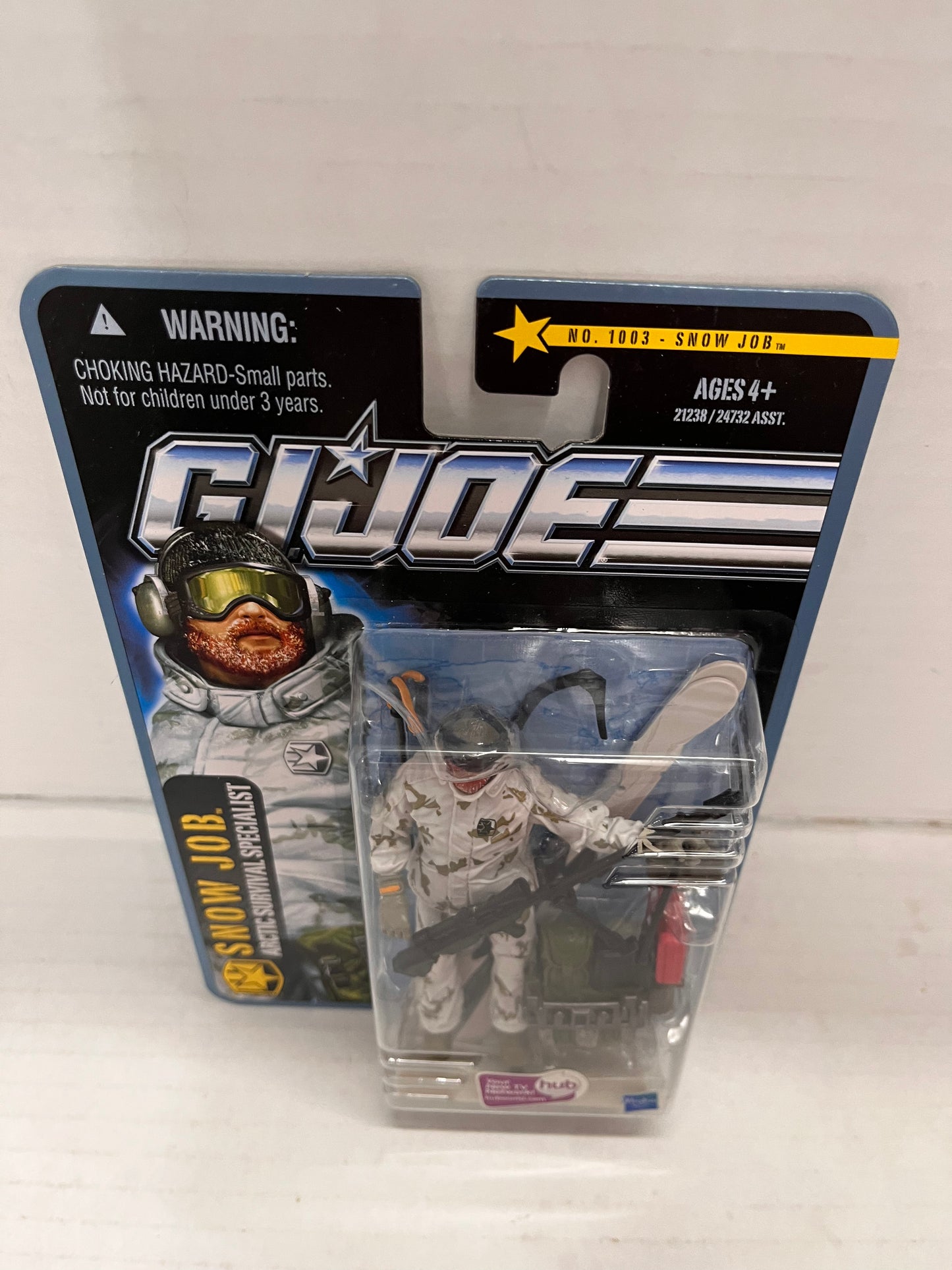 GI Joe Snow Job v7 Action Figure 3.75" Hasbro 2010