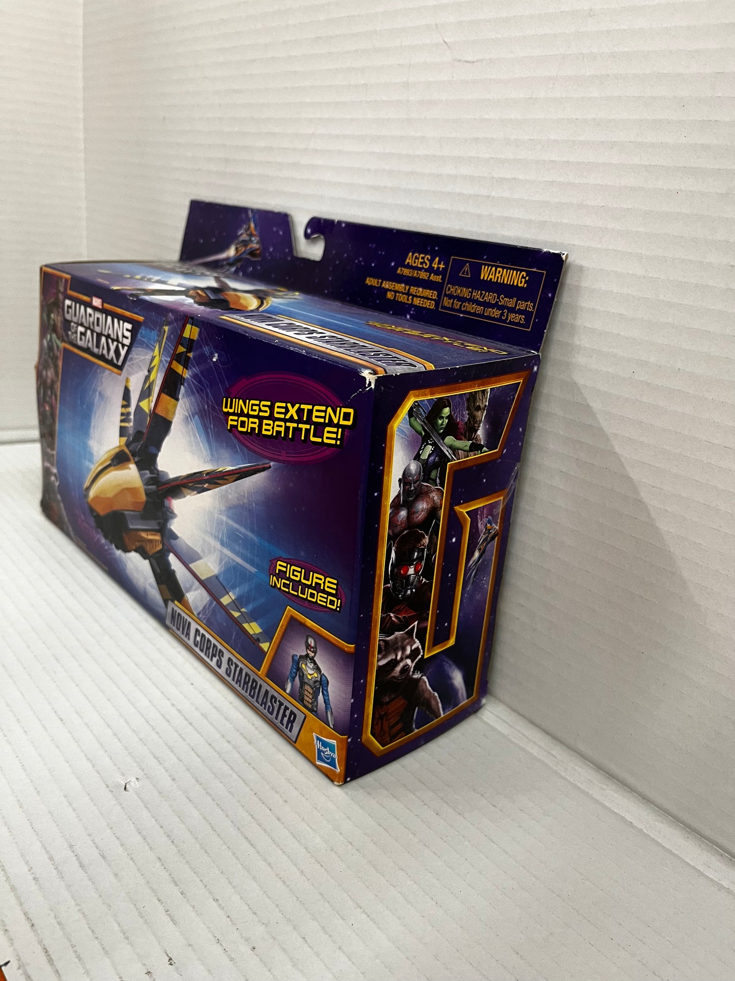 2013 Hasbro: Marvel Guardians of the Galaxy Nova Corps Starblaster & Figure, New