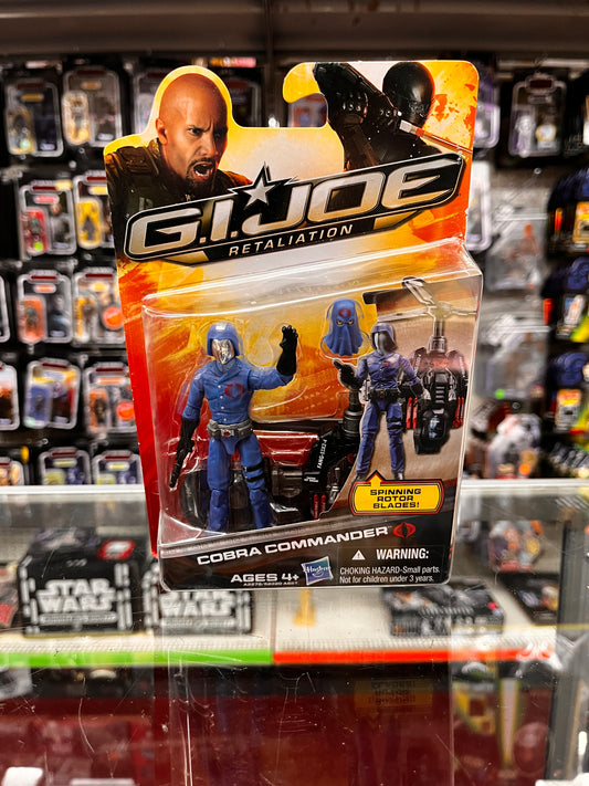 Hasbro GIJOE Retaliation 3.75" Ultimate Cobra Commander MOC