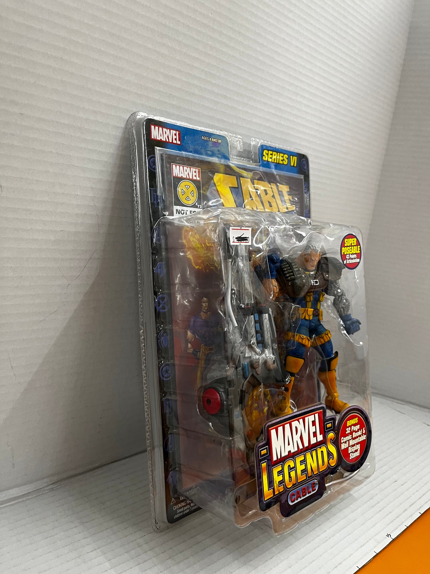 Marvel Legends Cable Figure Series VI Brown Suit Variant Toy Biz 2004