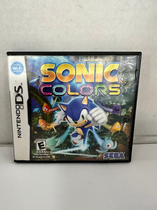 Sonic Colors (Nintendo DS) - CIB Good Condition Untested