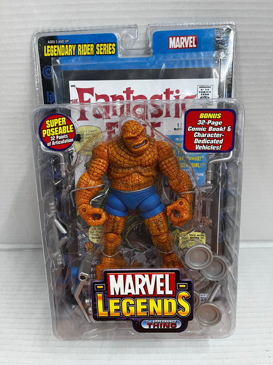 Marvel Legends 1st Appearance THING Legendary Rider Series Toybiz 2005