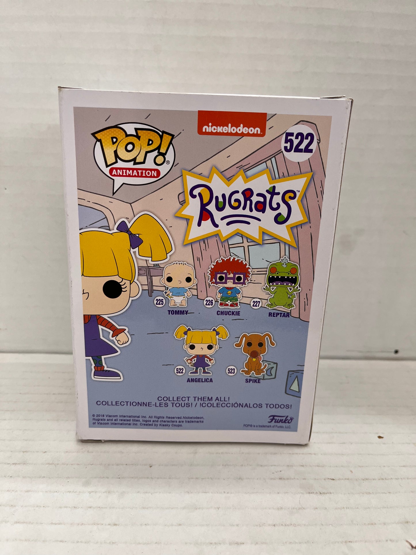 Funko Pop! Animation: Angelica Pickles #522 Vinyl Figure AND Pop Protector