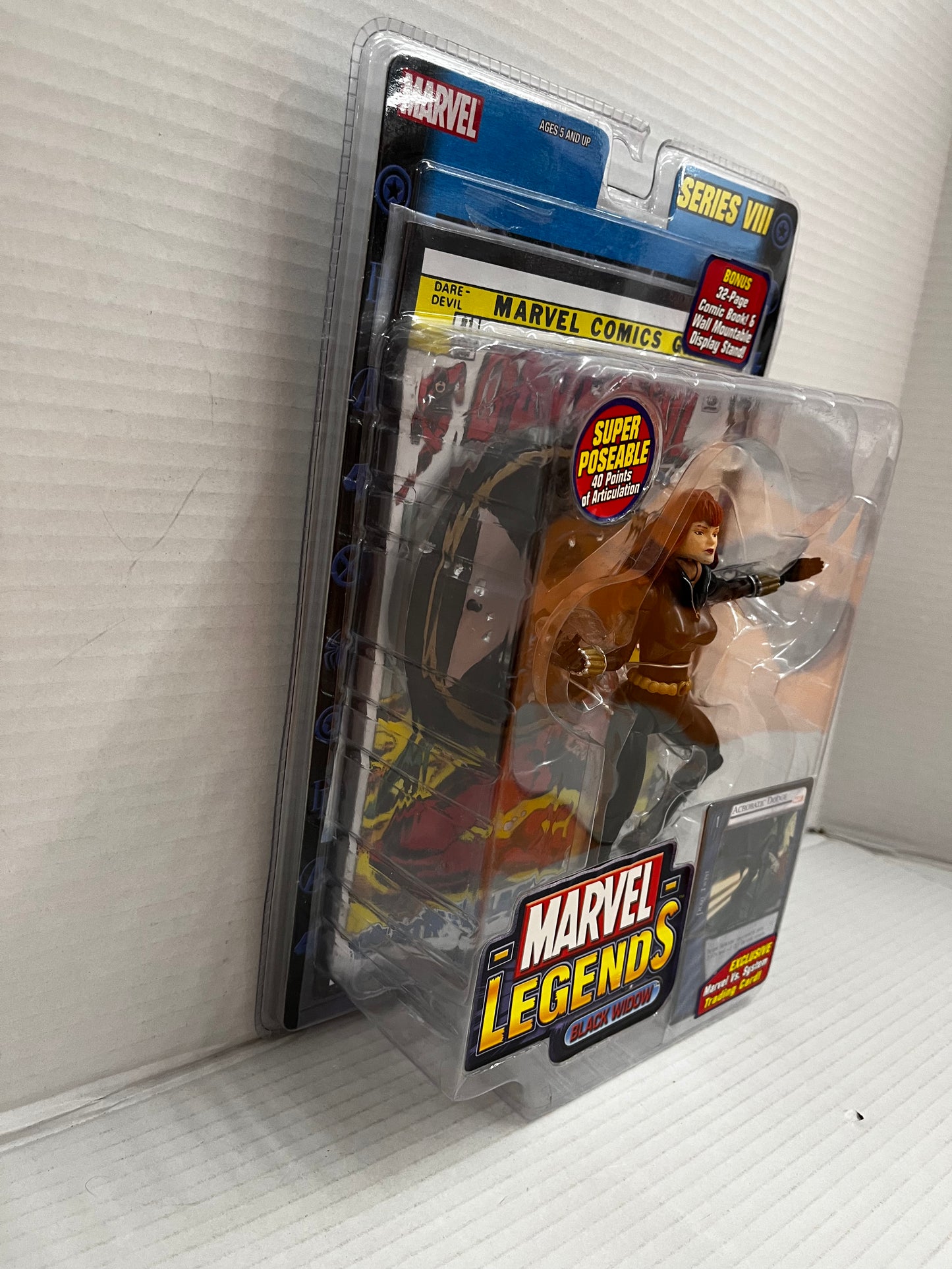 Toy Biz Marvel Legends Black Widow Figure