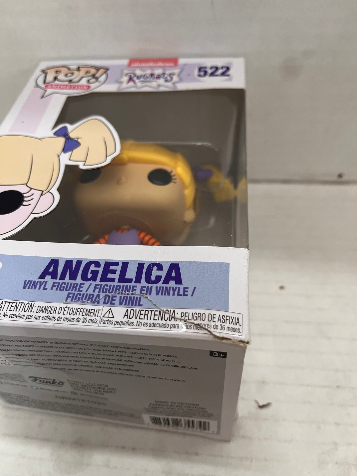 Funko Pop! Animation: Angelica Pickles #522 Vinyl Figure AND Pop Protector