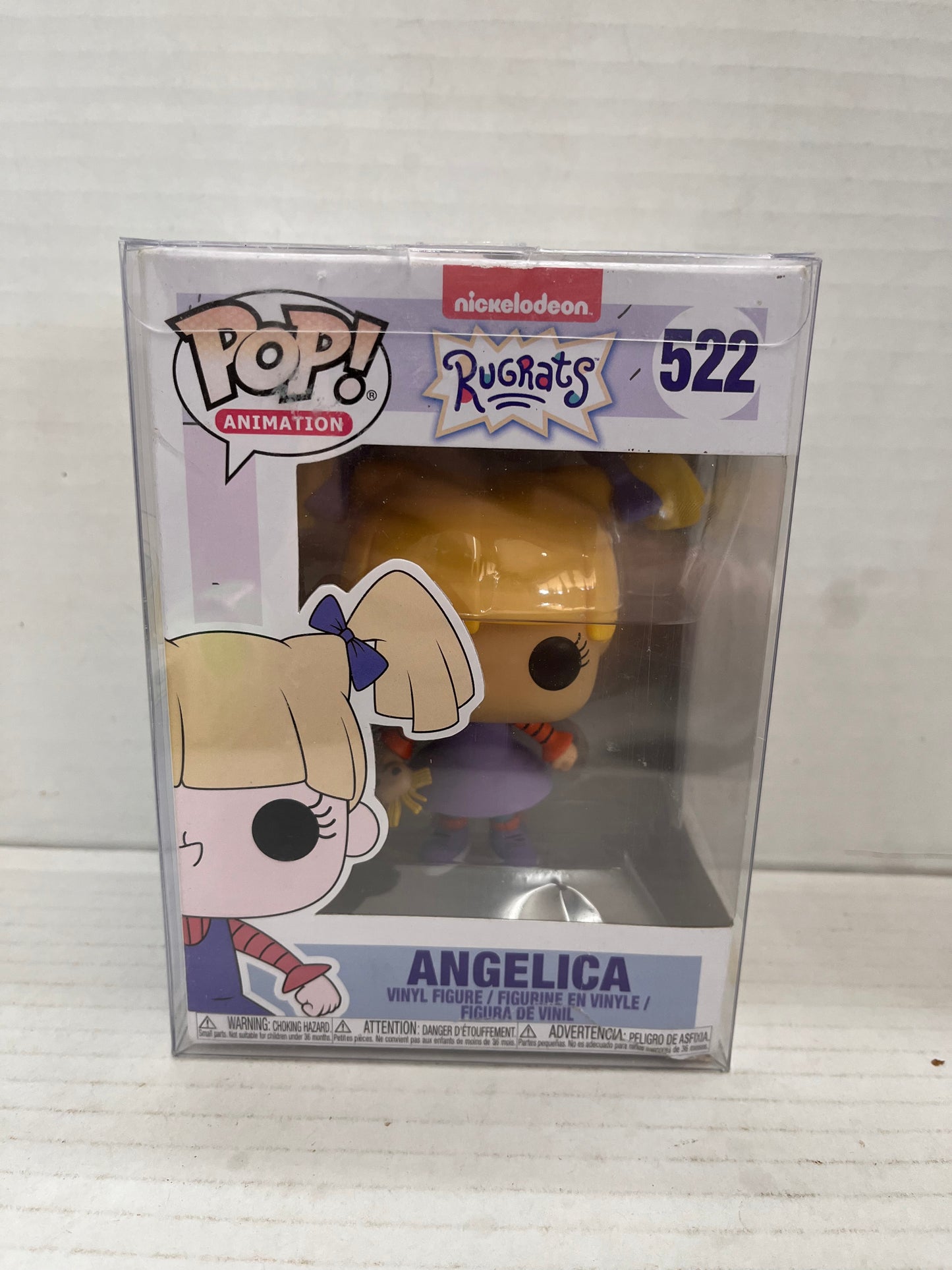 Funko Pop! Animation: Angelica Pickles #522 Vinyl Figure AND Pop Protector