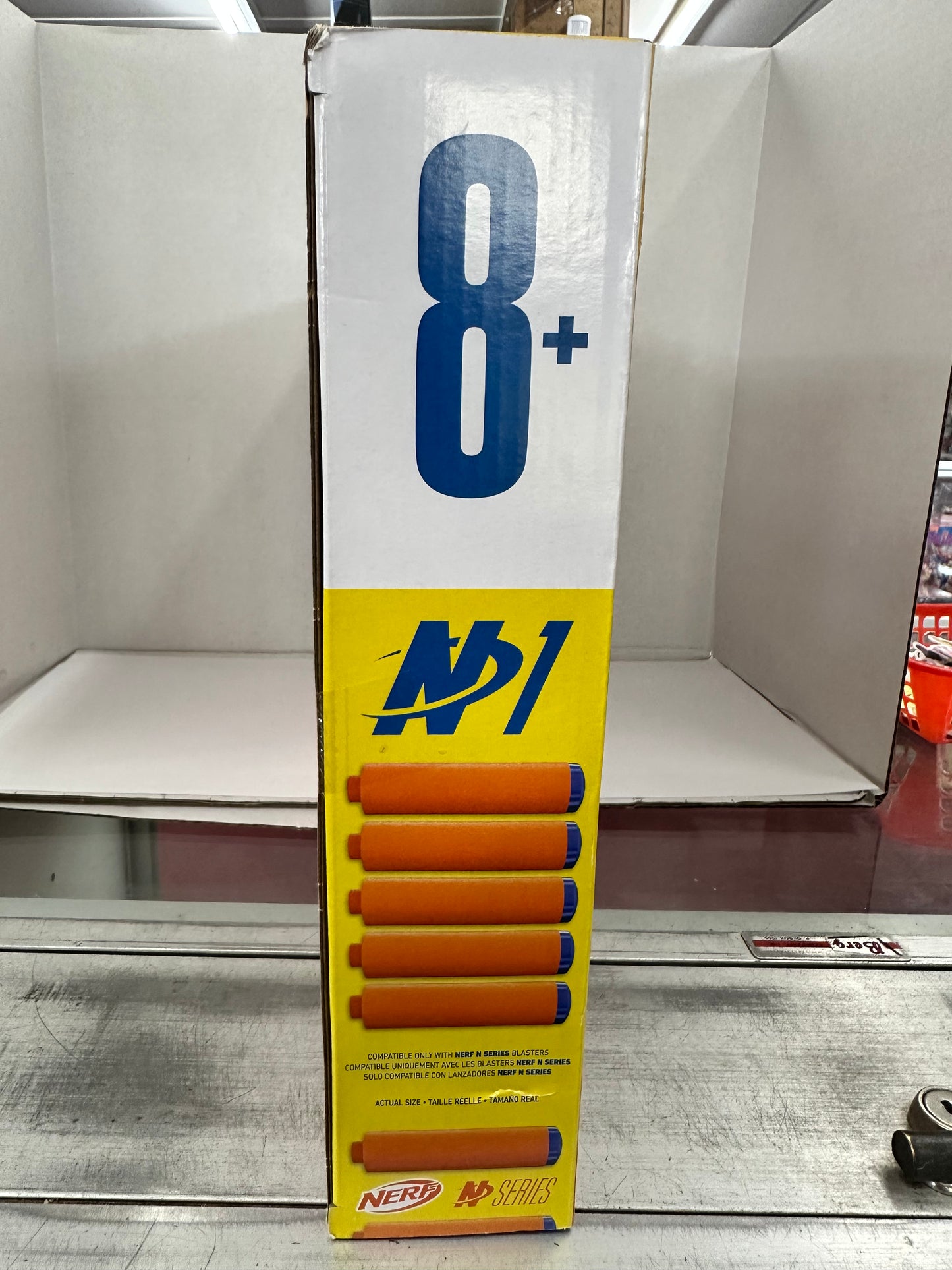 Nerf N Series Pinpoint Blaster, Clip, 18 Nerf N1 Darts Compatible, Nerf N Series