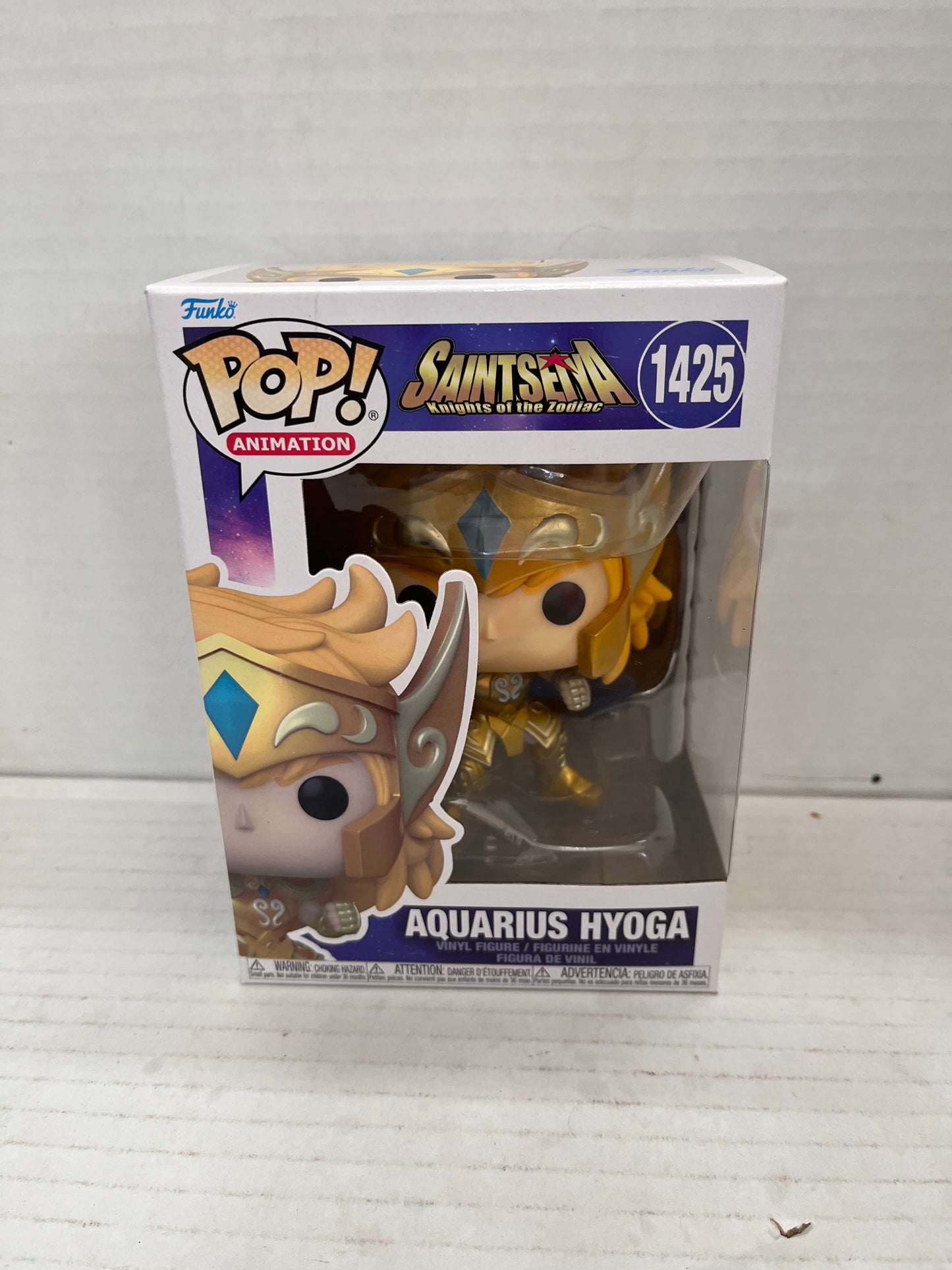 Funko Saint Seiya W2 POP Aquarius Hyoga Vinyl Figure NEW