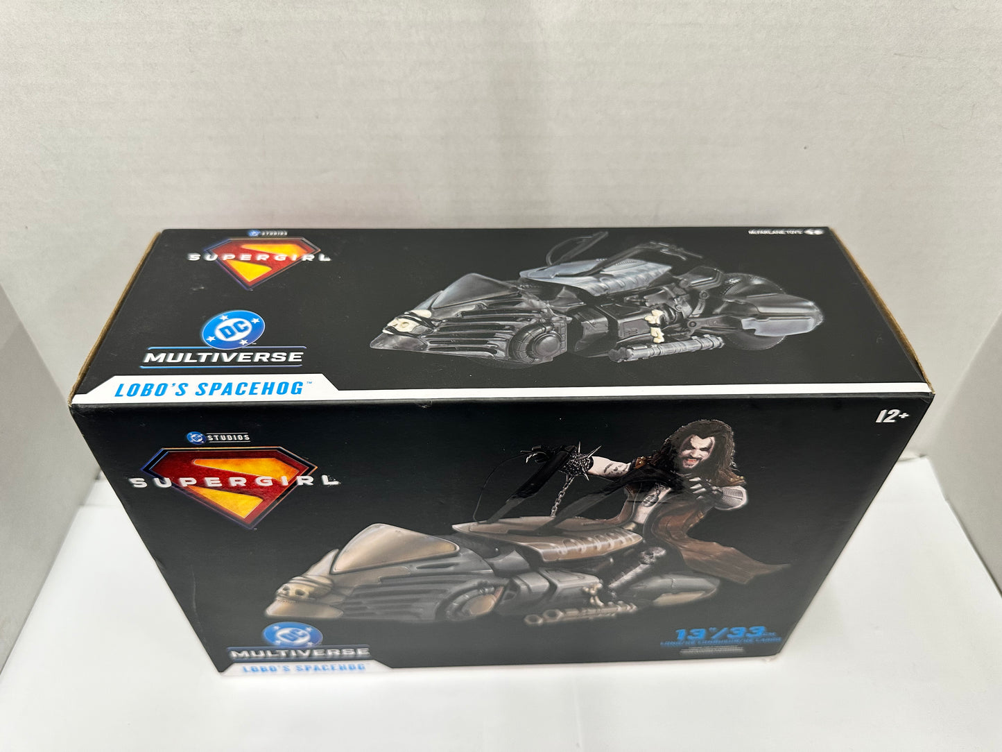 McFarlane Toys DC Multiverse Supergirl Movie Lobo's Spacehog Vehicle Open Box