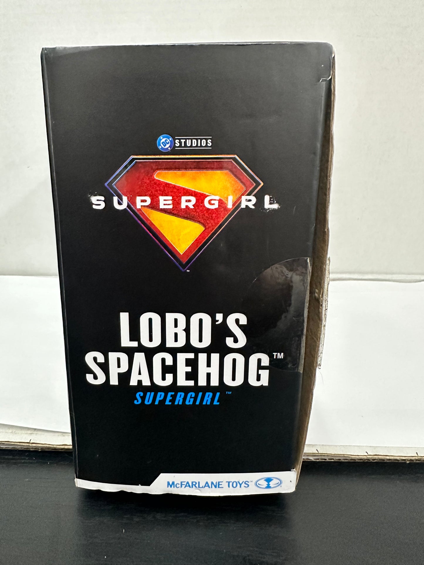 McFarlane Toys DC Multiverse Supergirl Movie Lobo's Spacehog Vehicle Open Box