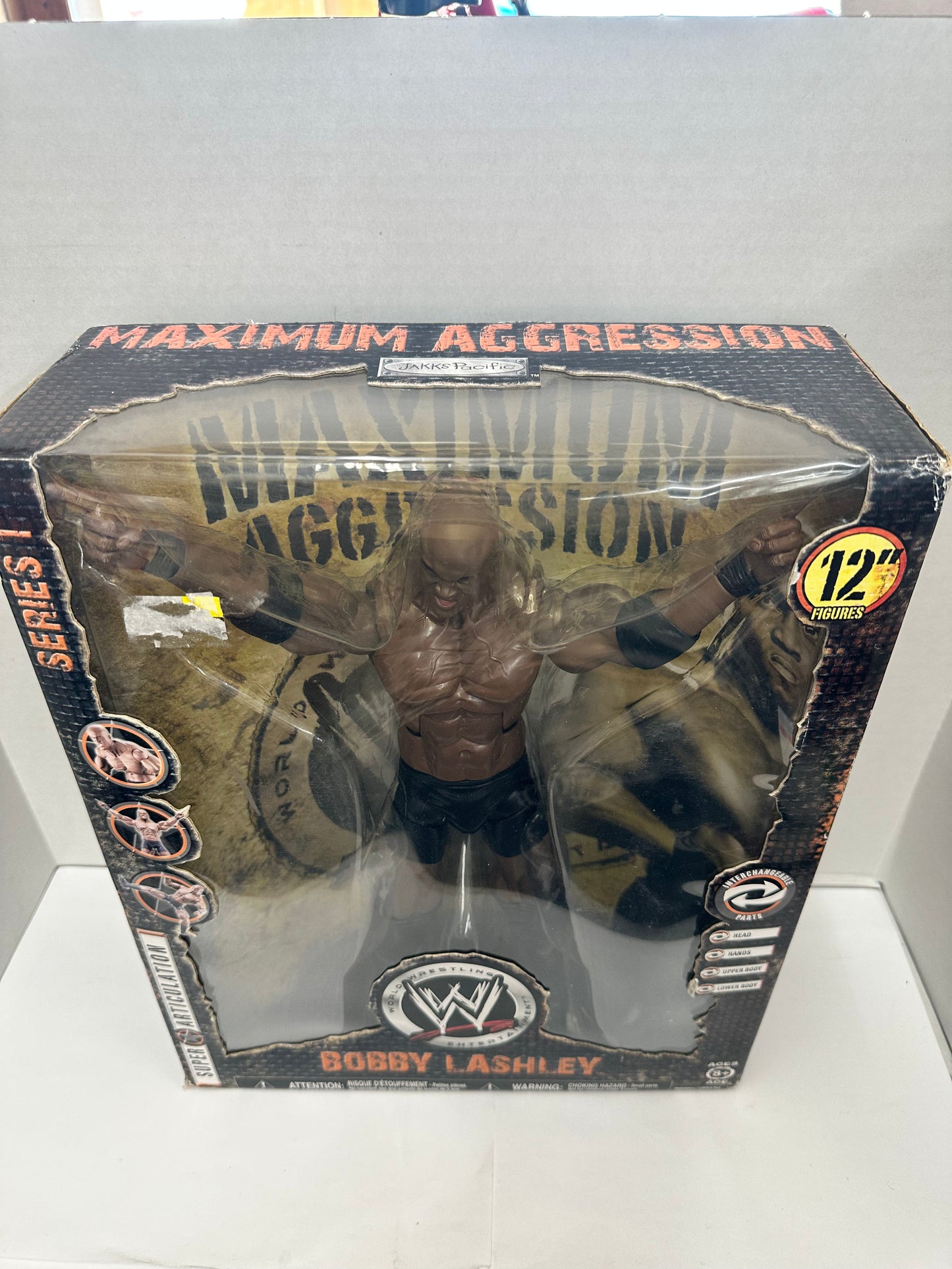 Bobby Lashley Maximum Aggression Series 1 12 inch Figure New
