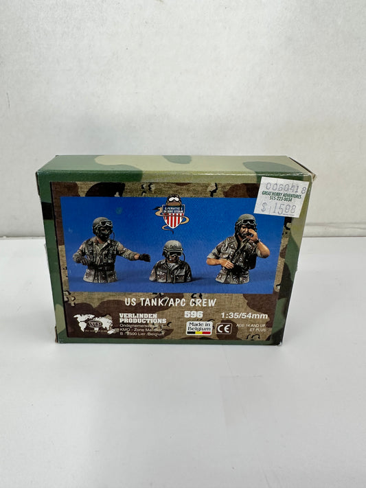 Verlinden 596 US Tank/APC Crew Operation Desert Storm 54mm 1/35 Scale Kit 1:35