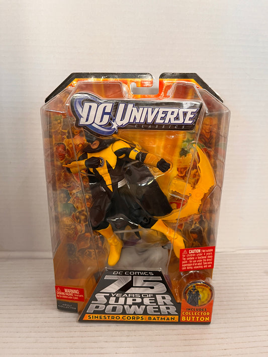 DC Universe Classics Sinestro Corps Batman Yellow Lantern 7" Action Figure