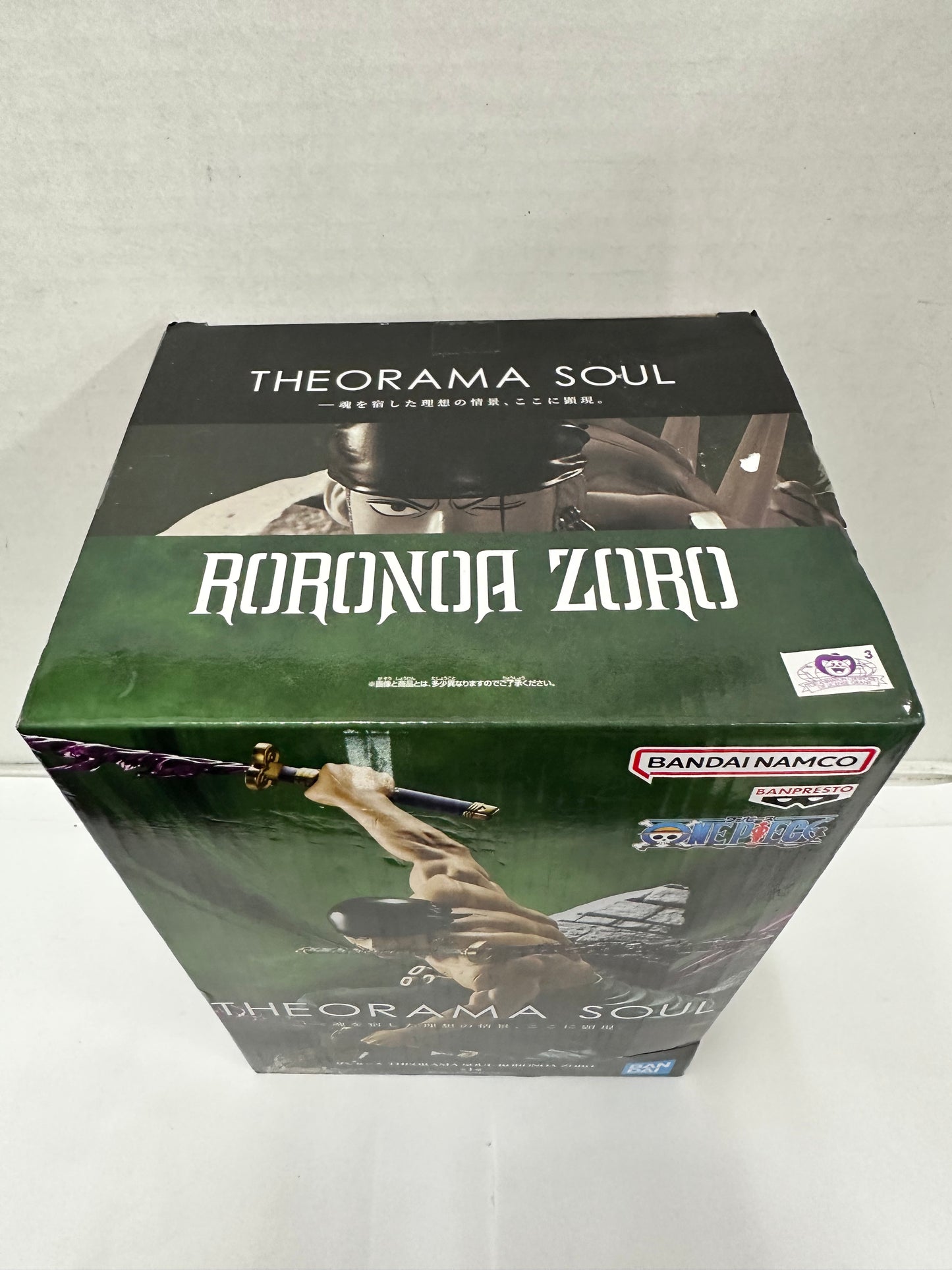 Banpresto One Piece Theorama Soul Roronoa Zoro Figure New Sealed BANDAI NAMCO
