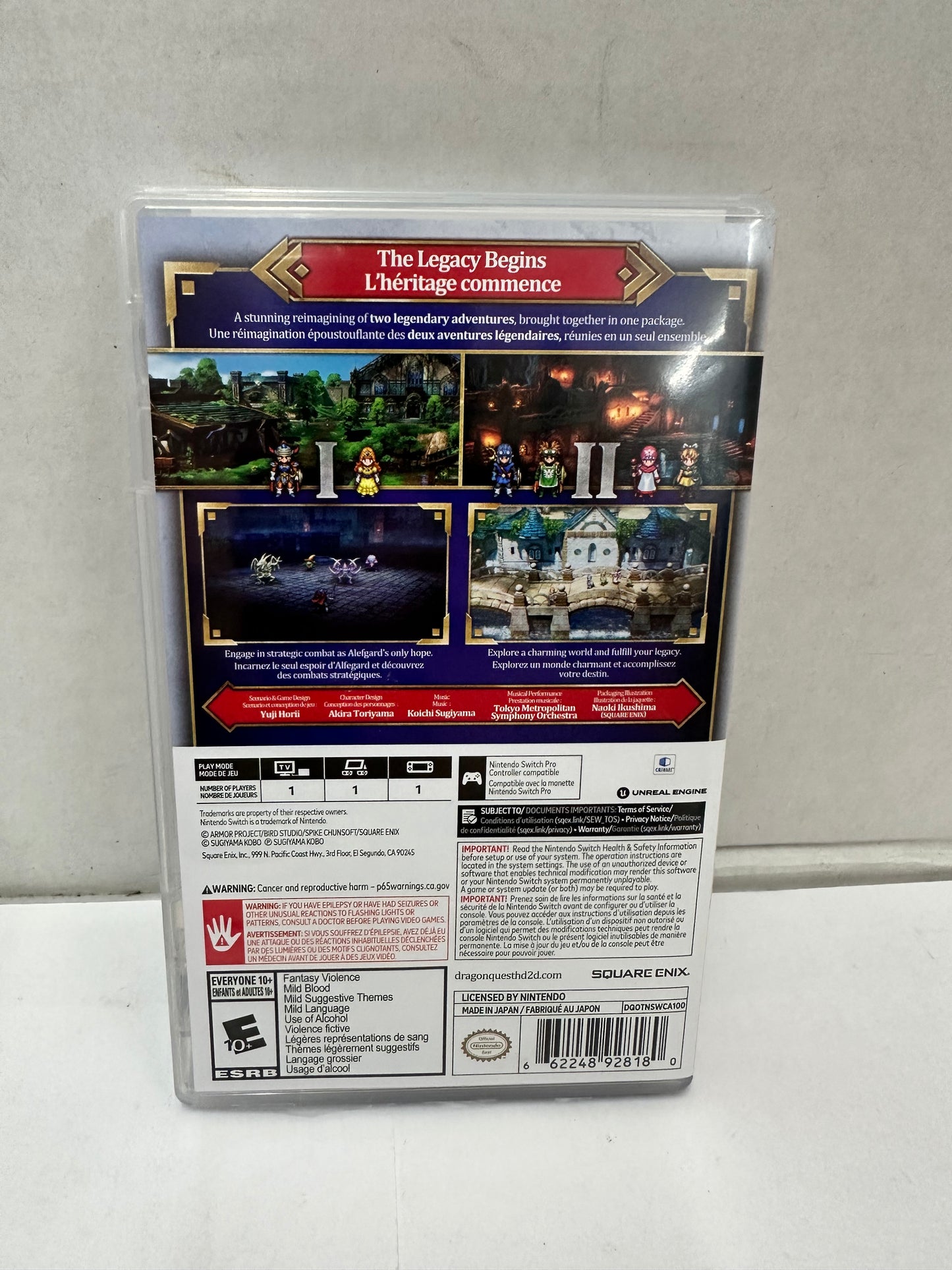 Dragon Quest I & II HD-2D Remake - Nintendo Switch