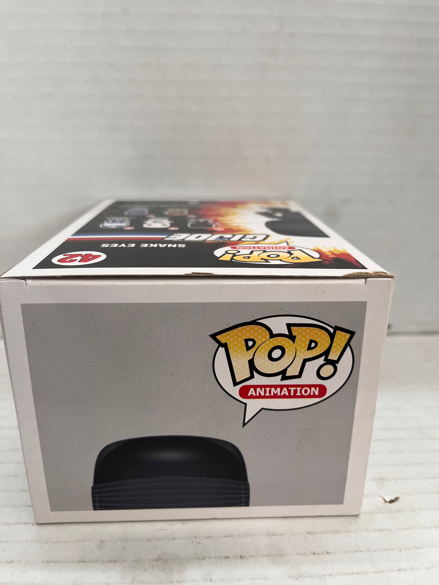 Funko Pop! 42 Snake Eyes GIJoe Animation 2015 Vinyl Figure