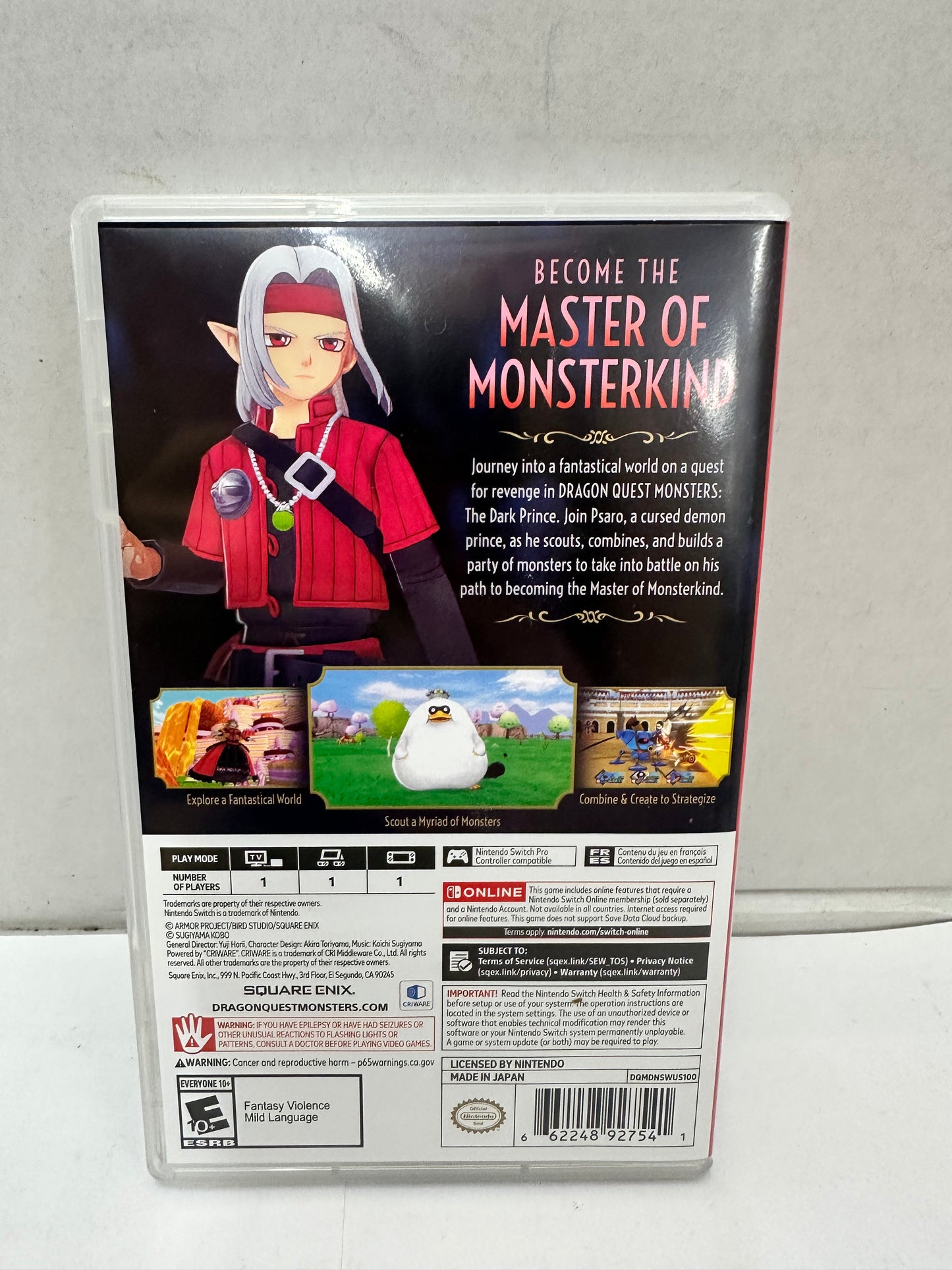 Dragon Quest Monsters: The Dark Prince (Nintendo Switch, 2023)