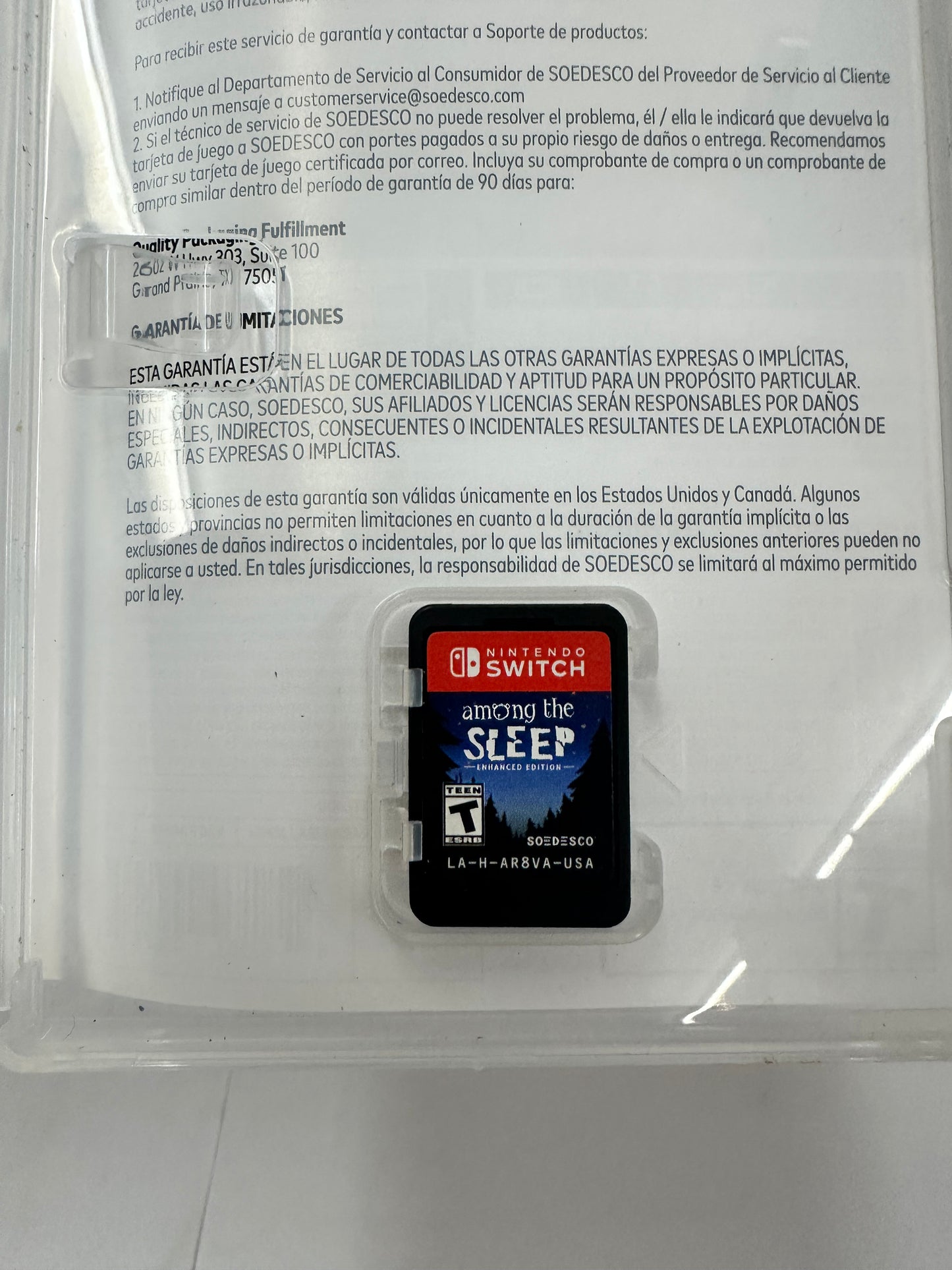 Among the Sleep - Enhanced Edition (Nintendo Switch, 2019)