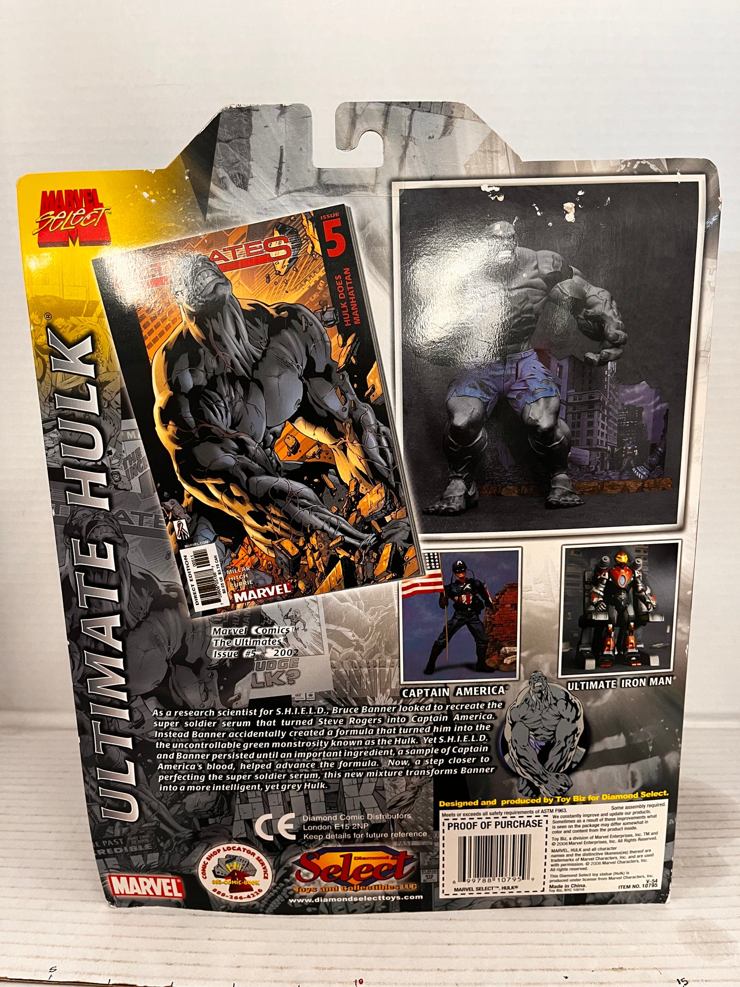 Marvel Select Ultimate Gray Hulk, Special Collector Edition