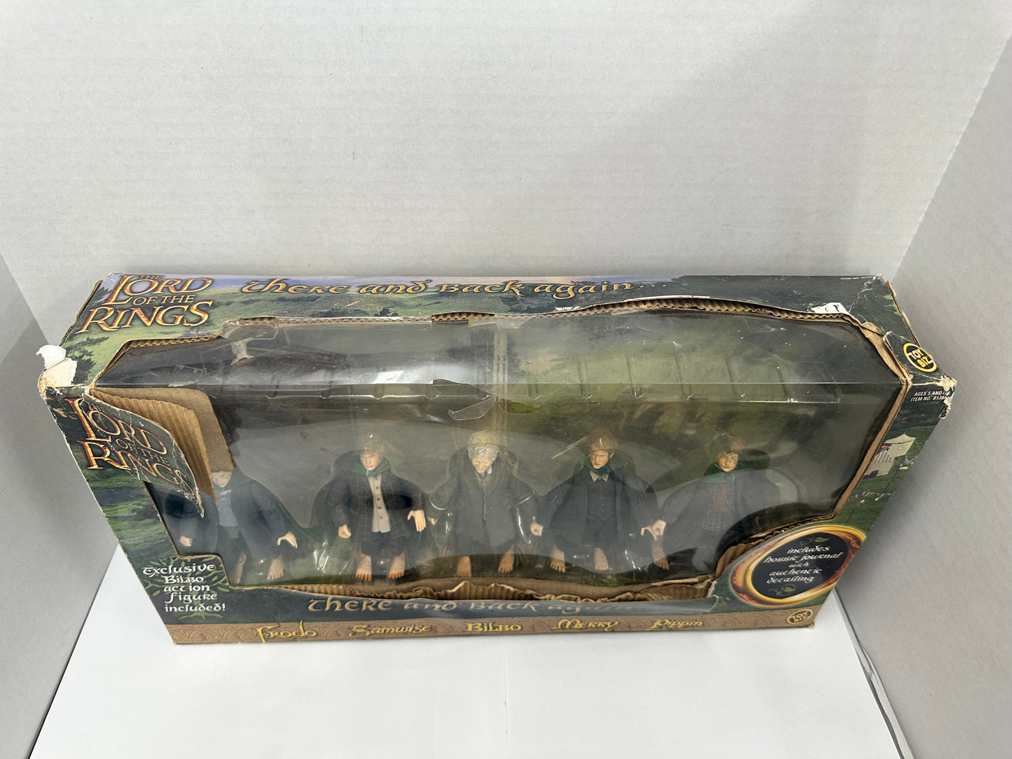 Lord of the Rings There and Back Again Boxed Gift Set of 5 Figures 2003 Toy Biz