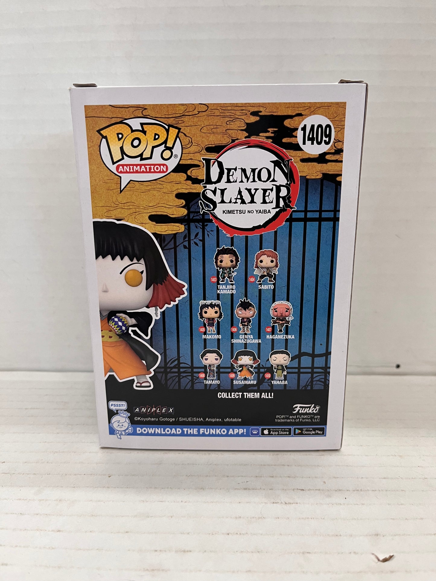 Funko Pop! Vinyl: Demon Slayer: Kimetsu no Yaiba - Susamaru (Chase) (Glow) #1409