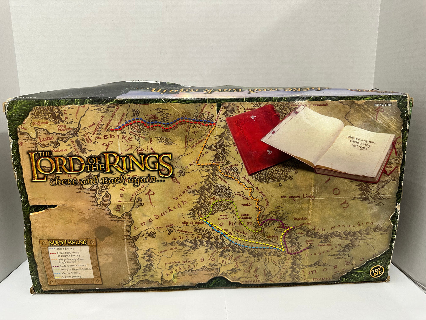 Lord of the Rings There and Back Again Boxed Gift Set of 5 Figures 2003 Toy Biz