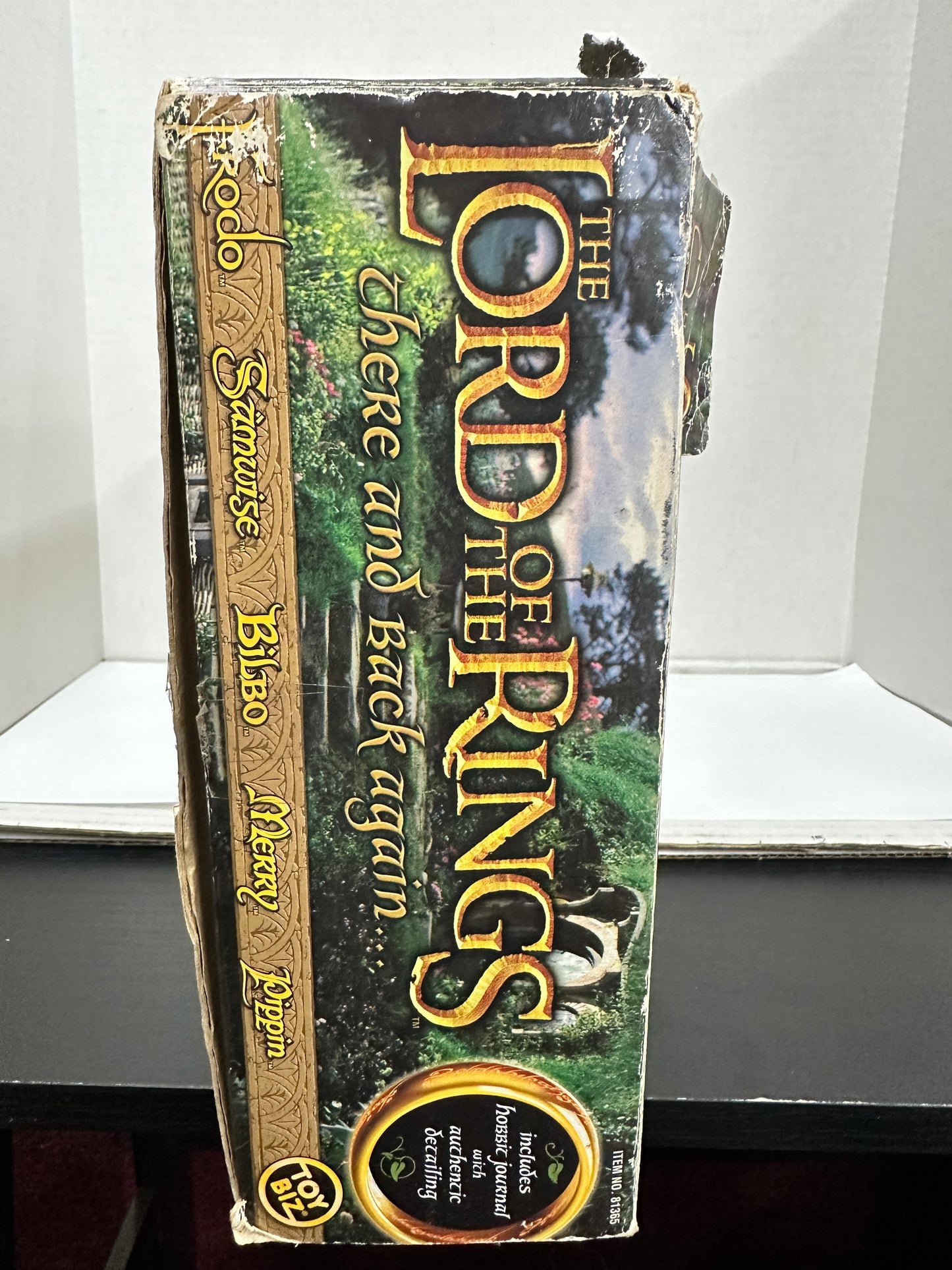 Lord of the Rings There and Back Again Boxed Gift Set of 5 Figures 2003 Toy Biz
