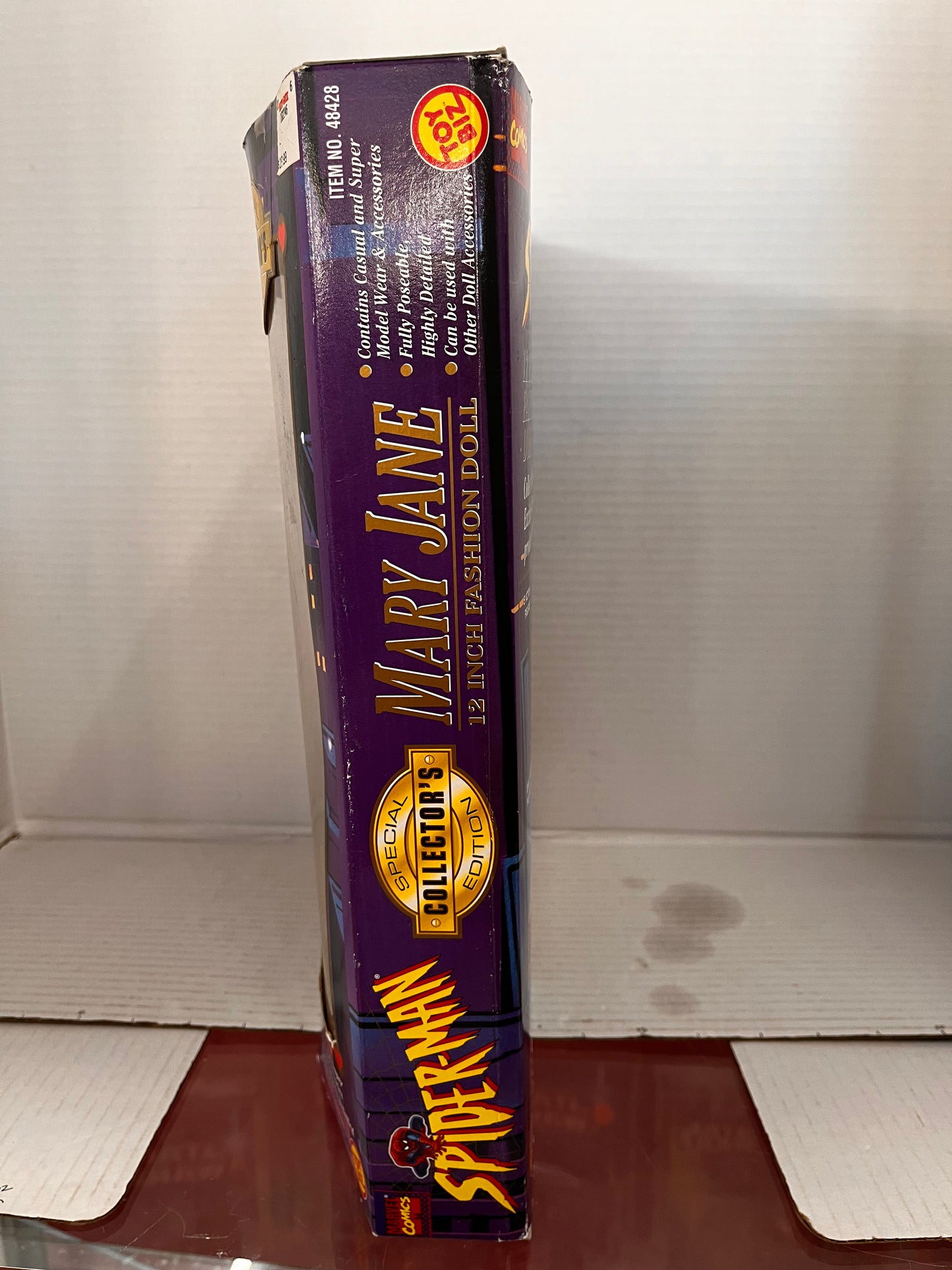 Spider-Man Mary Jane Special Collectors 12" Fashion Doll 1995 Toy Biz